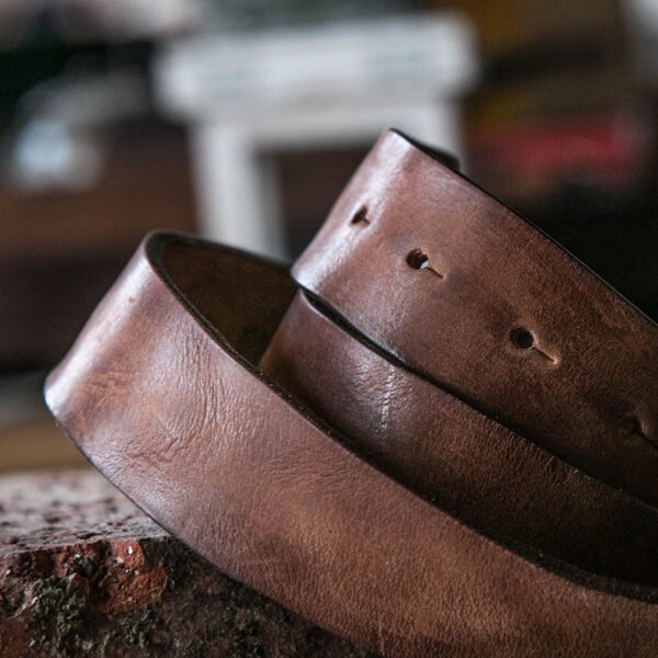 Handcrafted Cowhide Belt