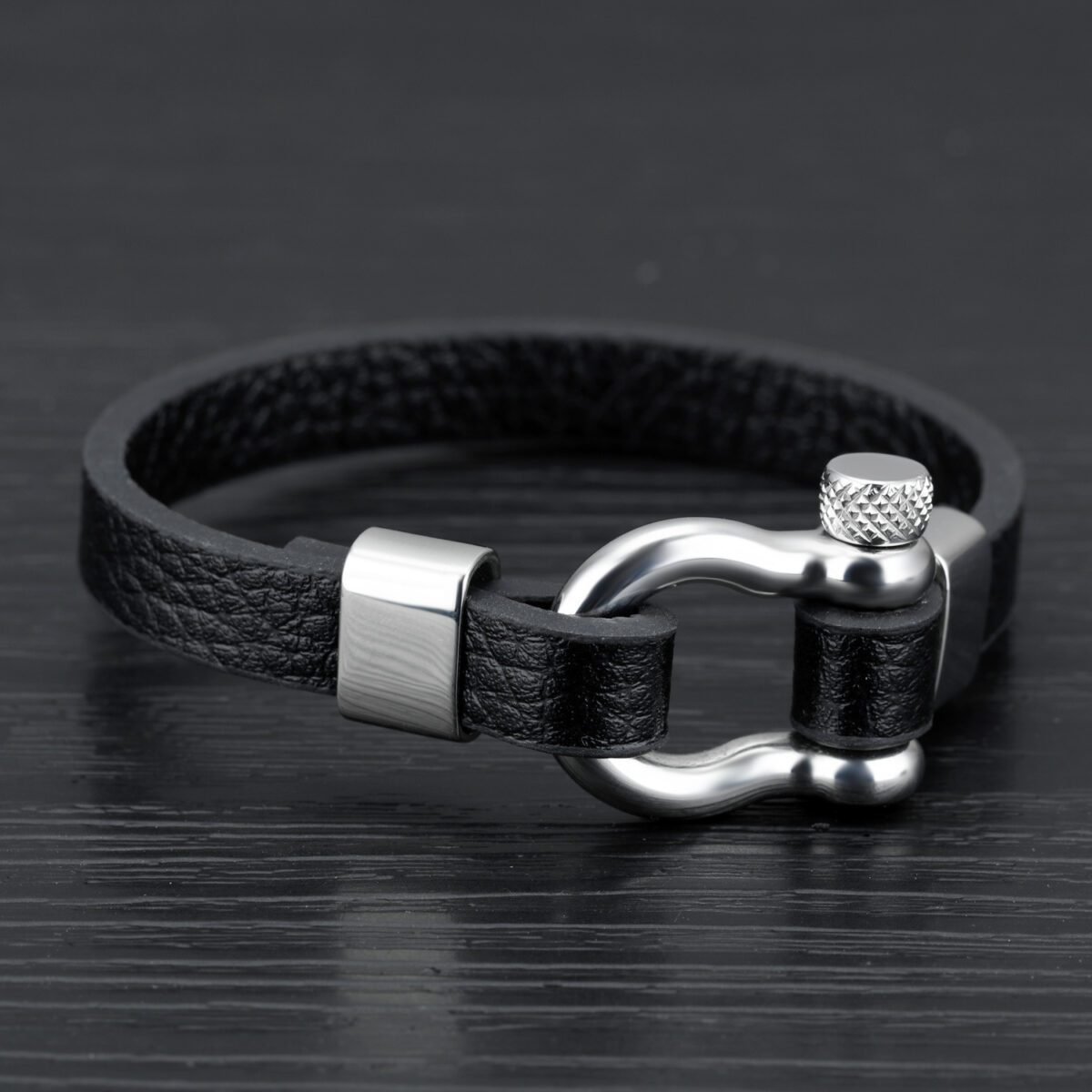 Stainless Steel Buckle Bracelet