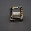 Modern Square Hollow Men’s Ring