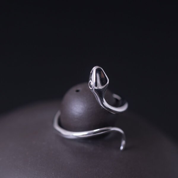 Sterling Silver Snake Ring