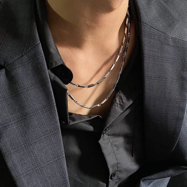 Men’s Diamond Link Necklace