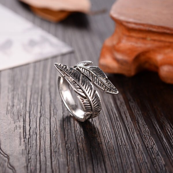Open Leaf Men’s Ring