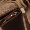 Men’s Crazy Horse Leather Long Wallet