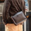 Men’s Handcrafted Leather Shoulder Bag