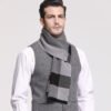 Men’s British Basolan Wool Scarf