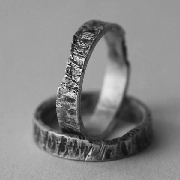 Silver Rustic Men’s Ring