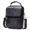 Casual Leather Messenger Bag