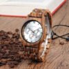 Wood Bobo Bird Elegant Timepiece