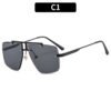 Retro Bevelled Sunglasses