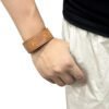 Harmony Men’s Leather Bracelet