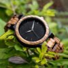 Zebra Wood Dodo Deer Watch
