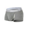 Solid Color Cotton Breathable Boxers