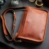 Men’s Handcrafted Leather Shoulder Bag