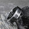 Men’s Braided Titanium Steel Ring