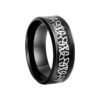 Men’s Braided Titanium Steel Ring