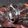 Men’s Braided Titanium Steel Ring