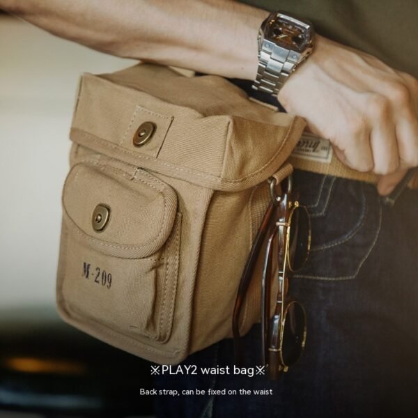Canvas Military Bag For Men