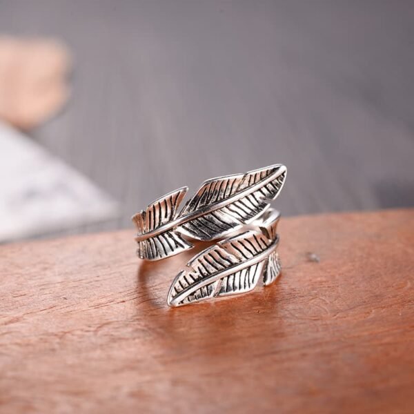 Open Leaf Men’s Ring