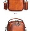 Casual Cowhide Messenger Bag