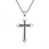 Men’s Stainless Steel Cross Necklace