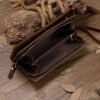 Men’s Crazy Horse Leather Long Wallet