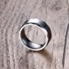 Tungsten Carbide Faceted Men’s Ring