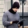 Men’s Scarf, Glove, and Hat Set