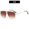 Retro Bevelled Sunglasses