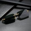Rimless Sunglasses for Men
