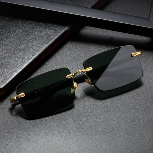 Rimless Sunglasses for Men