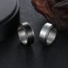 Titanium Steel Rotating Men’s Ring