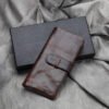 Casual Handcrafted Men’s Long Wallet