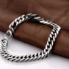 Men’s Stainless Steel Link Bracelet