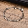 Men’s Stainless Steel Link Bracelet