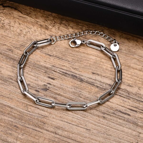 Men’s Stainless Steel Link Bracelet