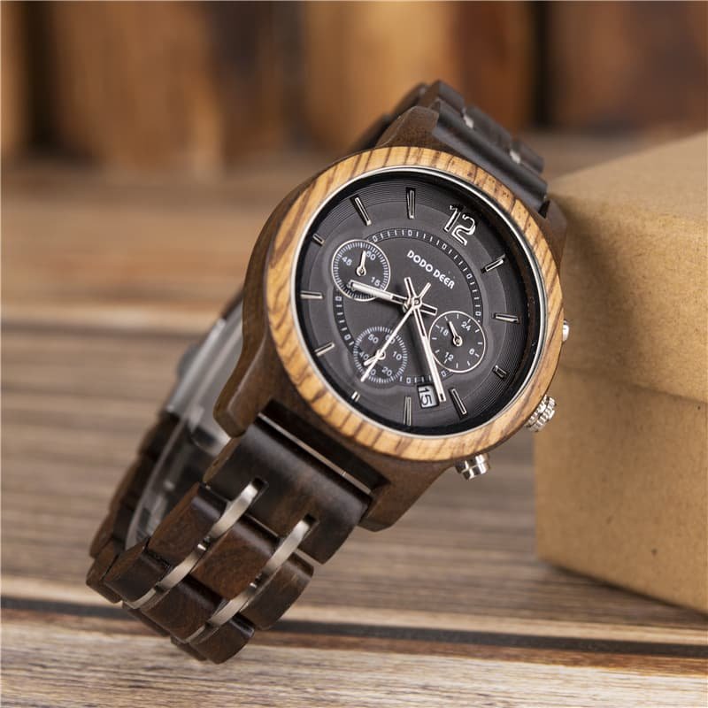 Dodo Deer Wood Watch