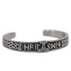 Steel Rune Bracelet