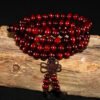 Natural Zircon Beaded Men’s Bracelet