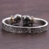 Silver Fists Bracelet