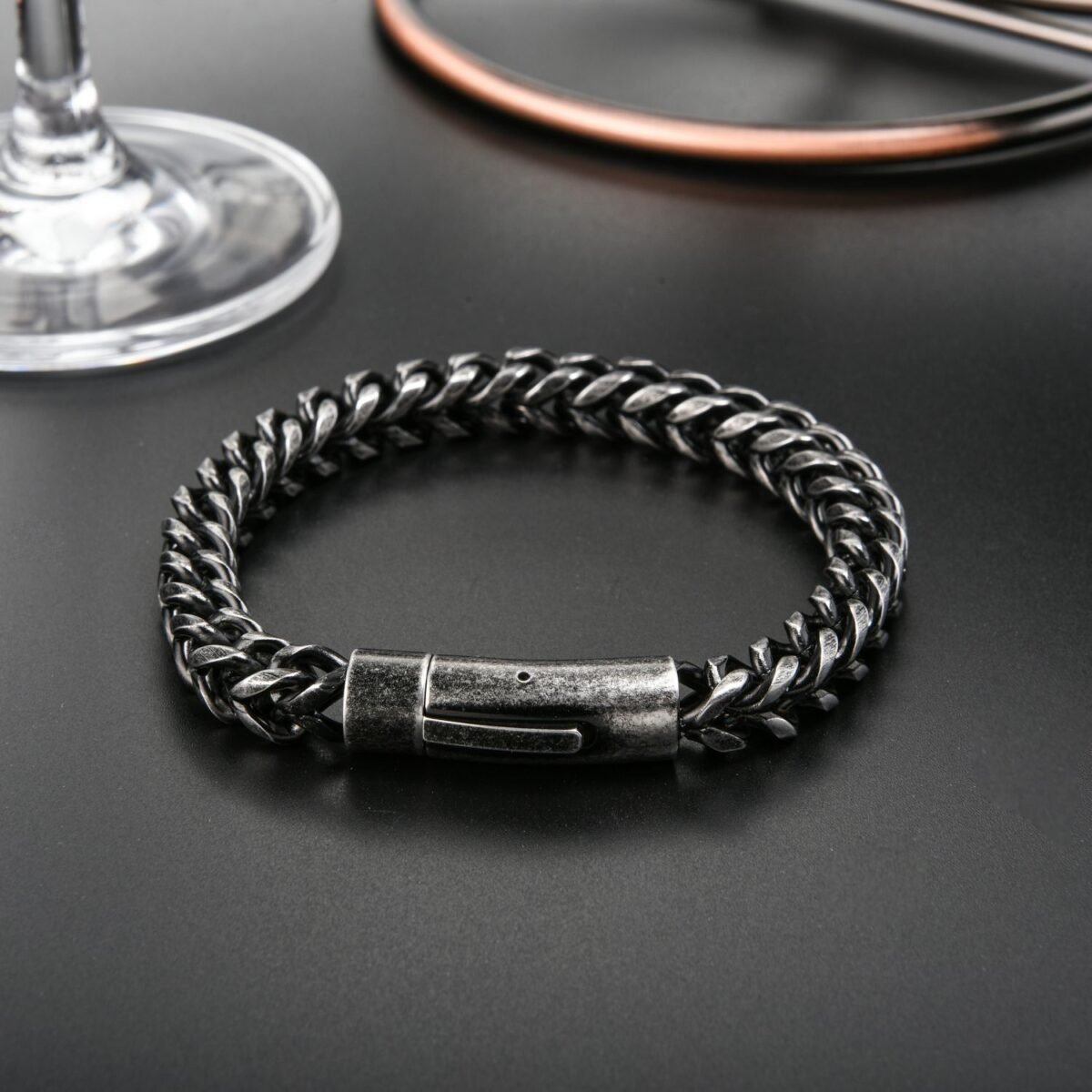 Vintage Titanium Steel Bracelet