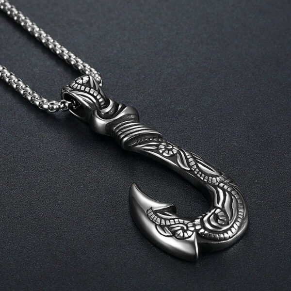 Viking Fish Hook Necklace