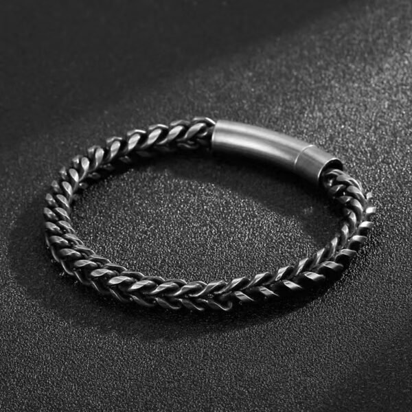 Alternative view of Vintage Titanium Steel Bracelet