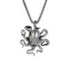 Abyss Form — Octopus Pendant & Square Link Chain