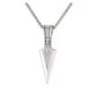 Aegis Spear — Stainless Steel Arrow Pendant & Modern Form