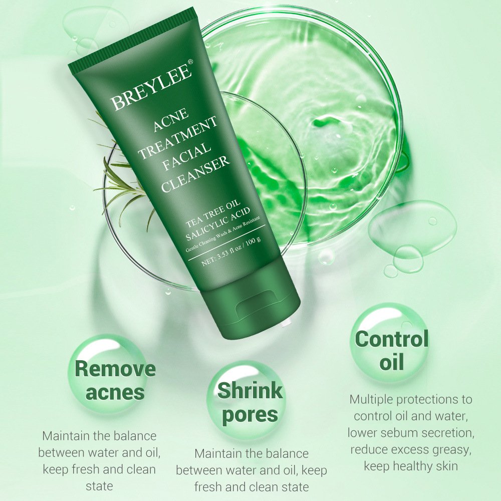 Tea Tree Clarifying Cleanser & Oil-Control Wash - Image 2