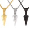 Aegis Spear — Stainless Steel Arrow Pendant & Modern Form