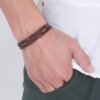 Strandlock — Braided Leather Bracelet