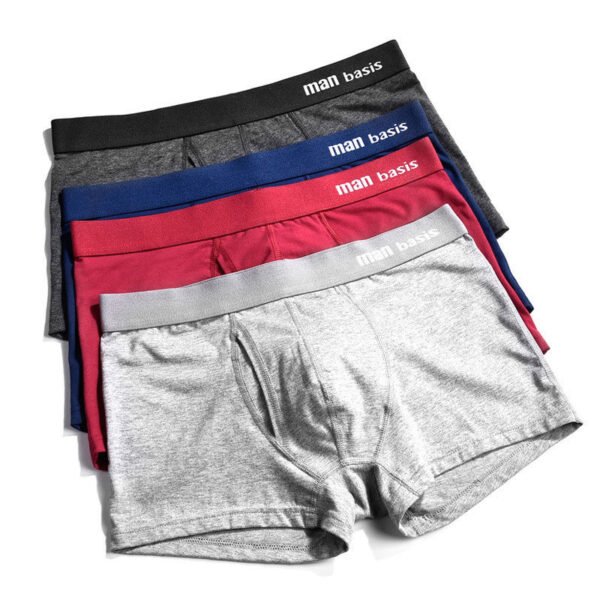 Pureline Boxers — Combed Cotton & Breathable Mid-Rise Form