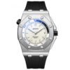 Strata Edge — Quartz Watch with Silicone Strap for Men